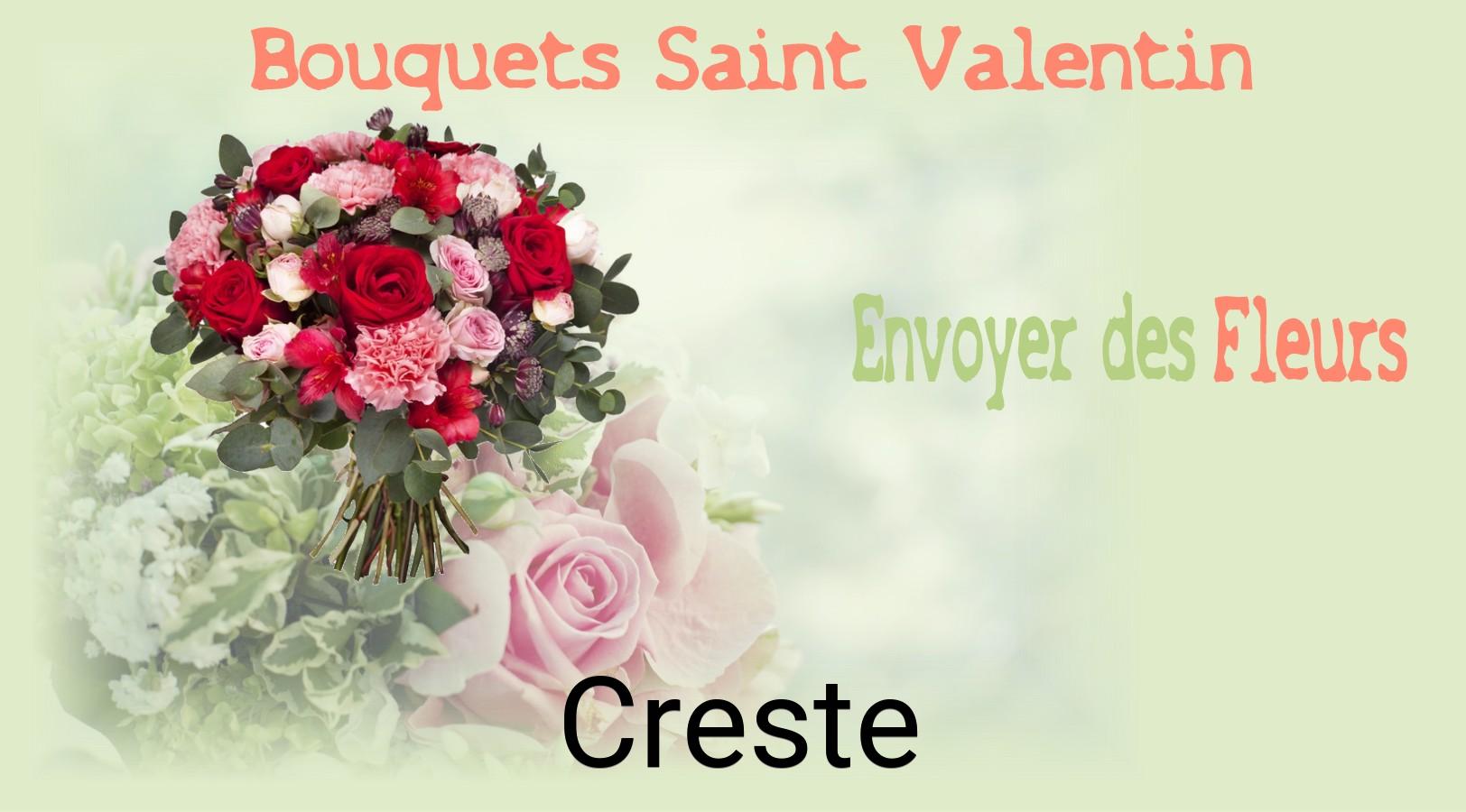 Roses de Saint-Valentin livrées à Creste